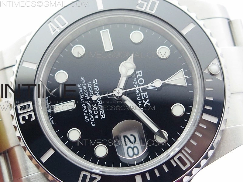 Submariner 41mm 126610 LN SS BP Best Edition Black Dial SH3235