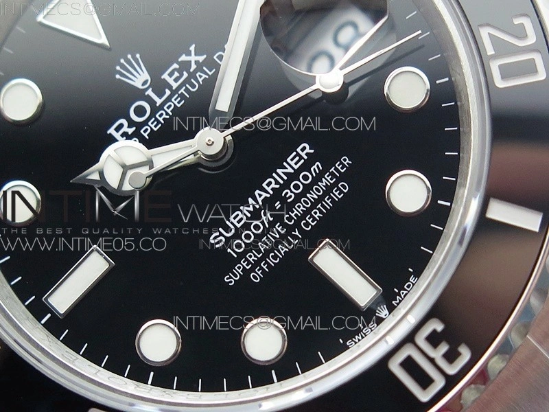 Submariner 41mm 126610 LN SS BP Best Edition Black Dial SH3235