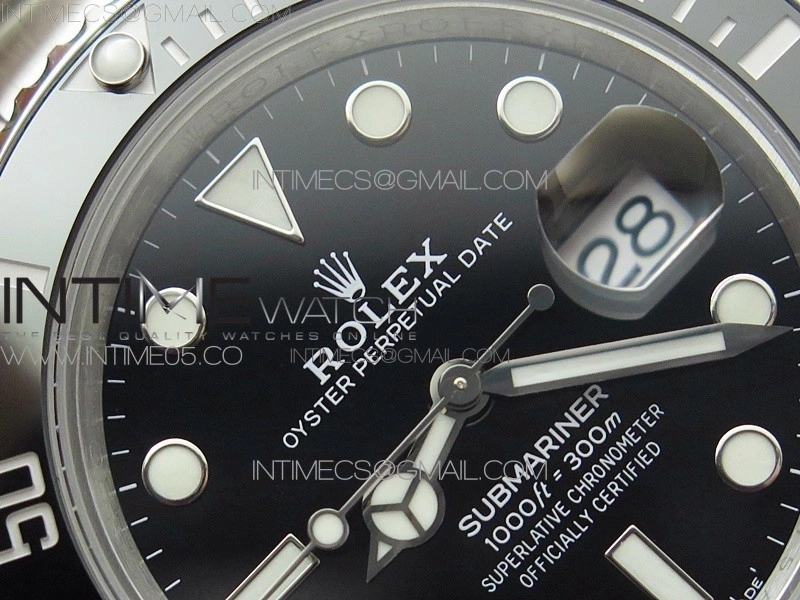 Submariner 41mm 126610 LN SS BP Best Edition Black Dial SH3235