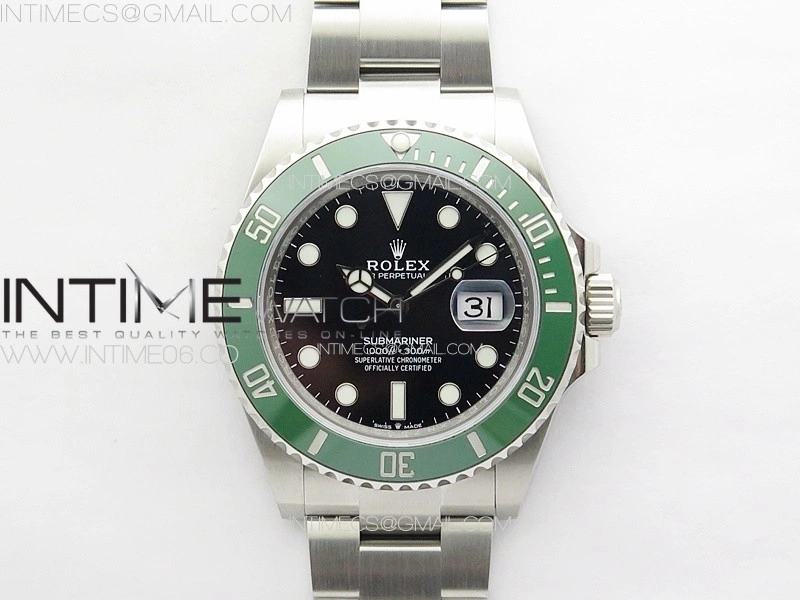 Submariner 41mm 126610 LV Green Ceramic 904L Steel NTF 1:1 Best Edition VR3235