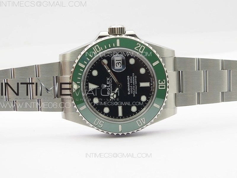 Submariner 41mm 126610 LV Green Ceramic 904L Steel NTF 1:1 Best Edition VR3235