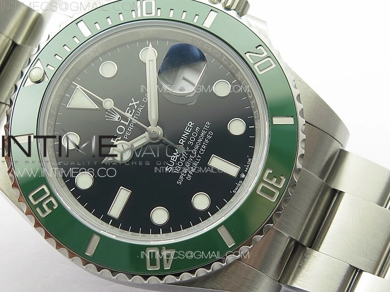 Submariner 41mm 126610 LV Green Ceramic 904L Steel NTF 1:1 Best Edition VR3235