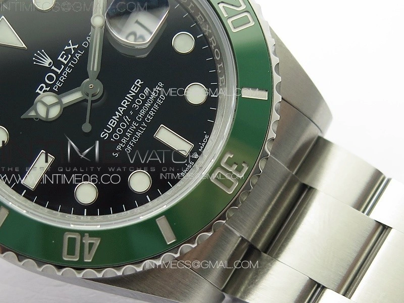 Submariner 41mm 126610 LV Green Ceramic 904L Steel NTF 1:1 Best Edition VR3235
