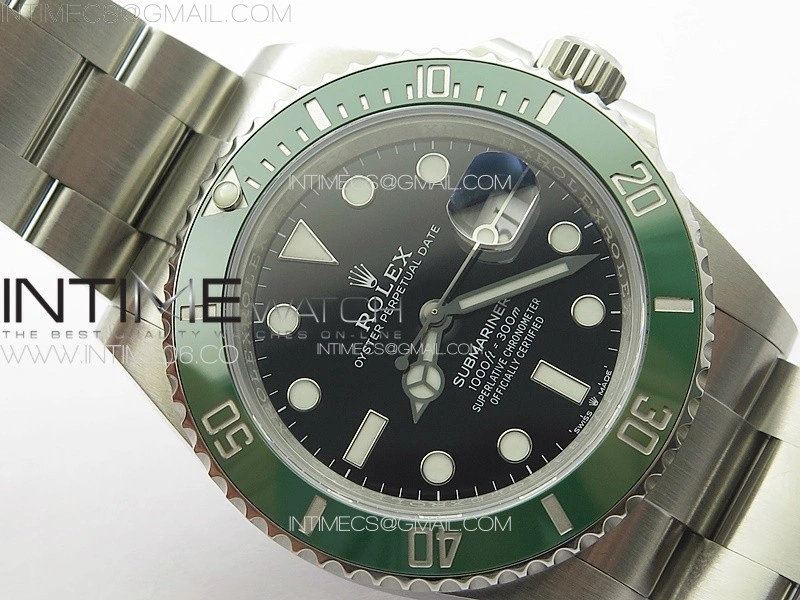 Submariner 41mm 126610 LV Green Ceramic 904L Steel NTF 1:1 Best Edition VR3235