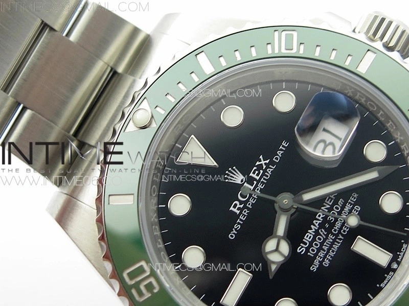 Submariner 41mm 126610 LV Green Ceramic 904L Steel NTF 1:1 Best Edition VR3235