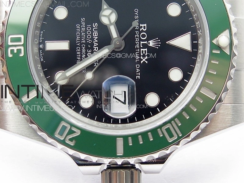 Submariner 41mm 126610 LV Green Ceramic 904L Steel NTF 1:1 Best Edition VR3235