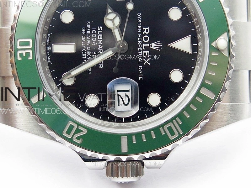 Submariner 41mm 126610 LV Green Ceramic 904L Steel NTF 1:1 Best Edition VR3235