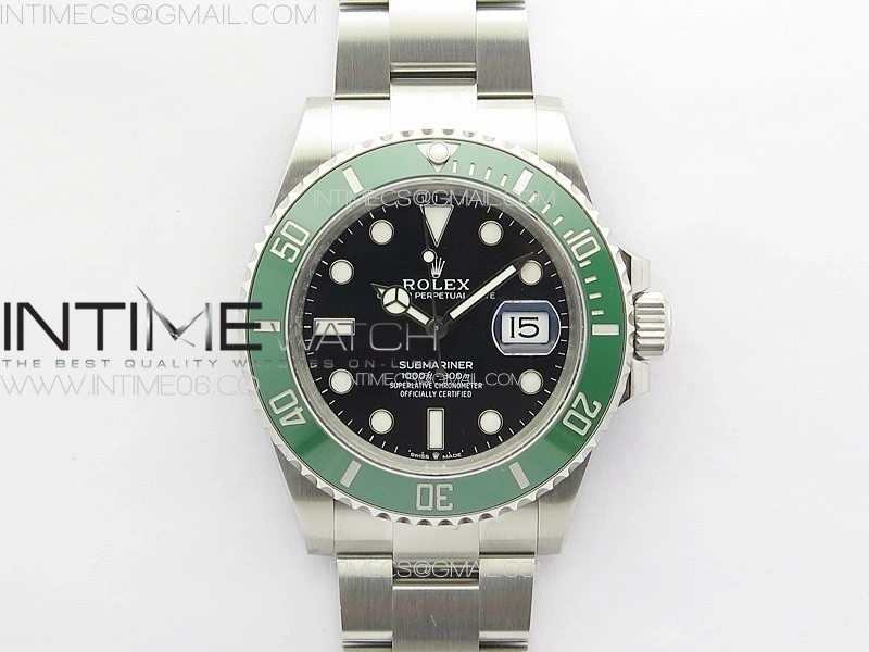 Submariner 41mm 126610 LV Green Ceramic 904L Steel VSF 1:1 Best Edition VS3235