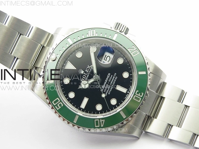 Submariner 41mm 126610 LV Green Ceramic 904L Steel VSF 1:1 Best Edition VS3235