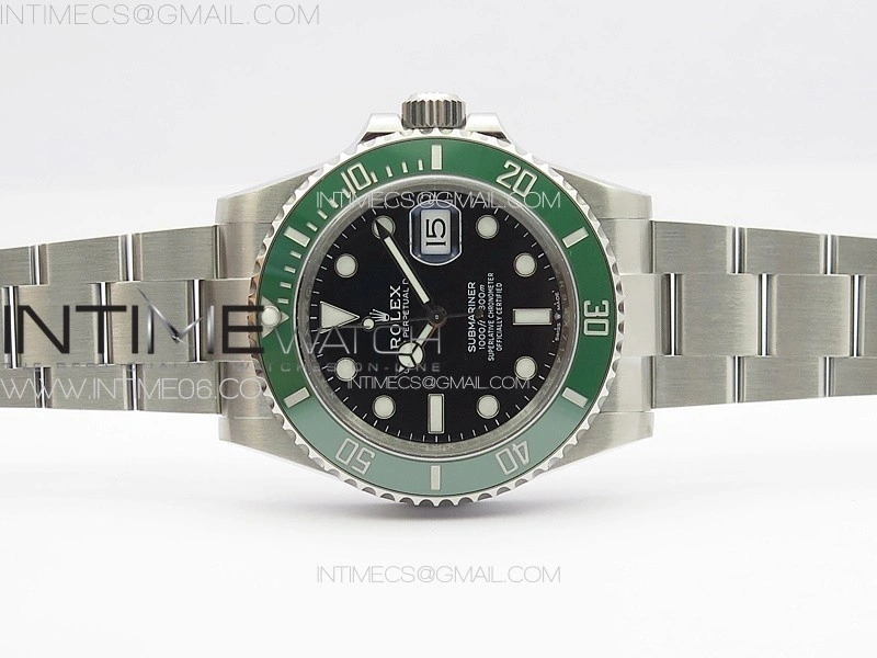Submariner 41mm 126610 LV Green Ceramic 904L Steel VSF 1:1 Best Edition VS3235