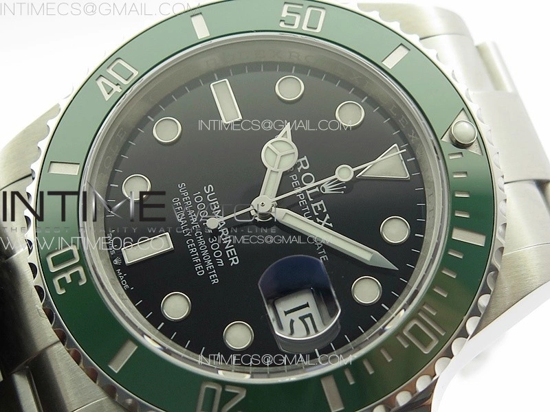 Submariner 41mm 126610 LV Green Ceramic 904L Steel VSF 1:1 Best Edition VS3235