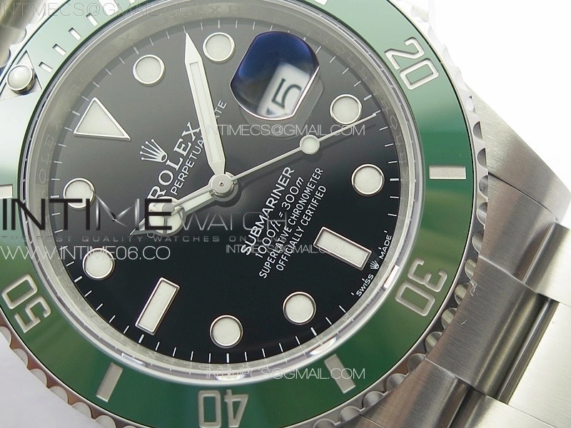 Submariner 41mm 126610 LV Green Ceramic 904L Steel VSF 1:1 Best Edition VS3235