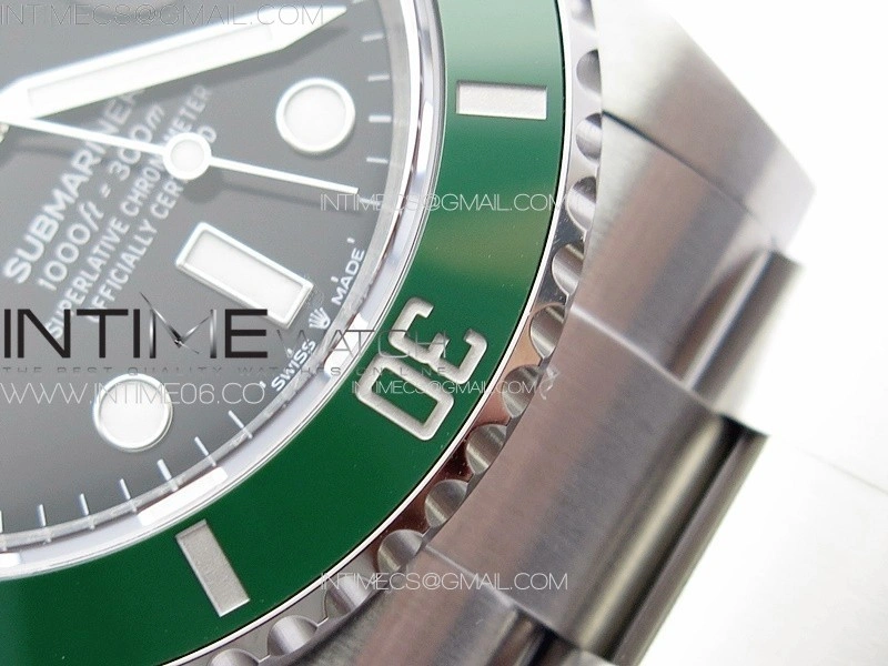 Submariner 41mm 126610 LV Green Ceramic 904L Steel VSF 1:1 Best Edition VS3235