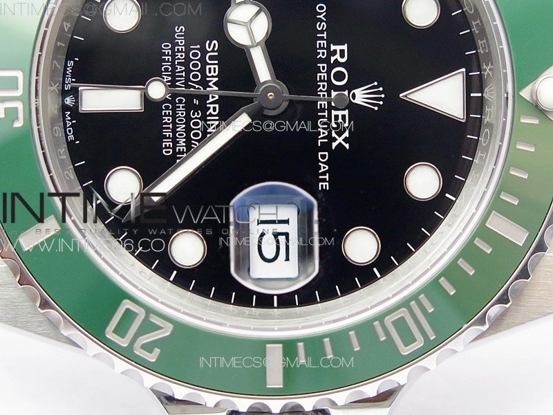 Submariner 41mm 126610 LV Green Ceramic 904L Steel VSF 1:1 Best Edition VS3235