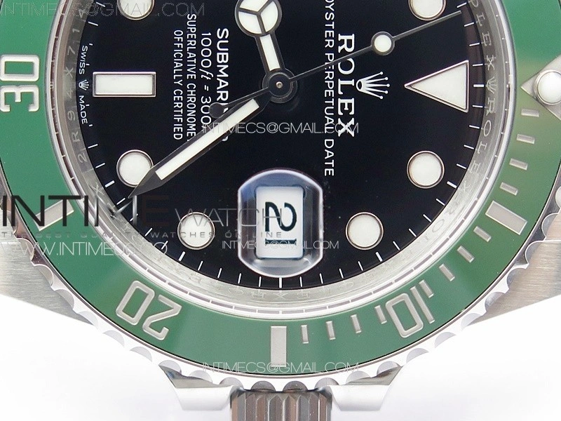 Submariner 41mm 126610 LV Green Ceramic 904L Steel VSF 1:1 Best Edition VS3235