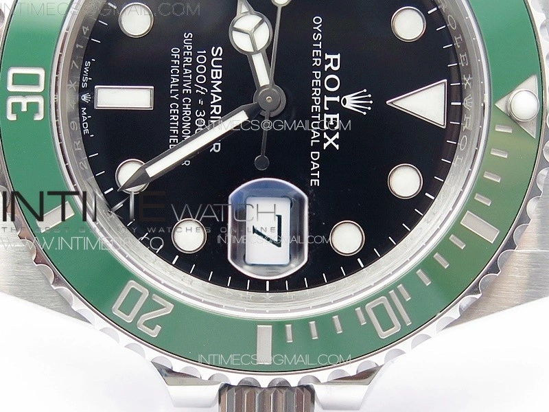 Submariner 41mm 126610 LV Green Ceramic 904L Steel VSF 1:1 Best Edition VS3235