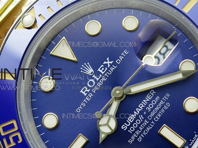 Submariner 41mm 126613 LB SS YG BP Best Edition Blue Dial on SS YG Bracelet SH3235