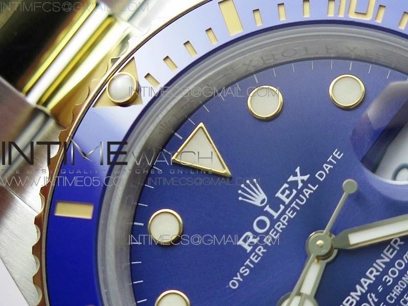 Submariner 41mm 126613 LB SS YG BP Best Edition Blue Dial on SS YG Bracelet SH3235