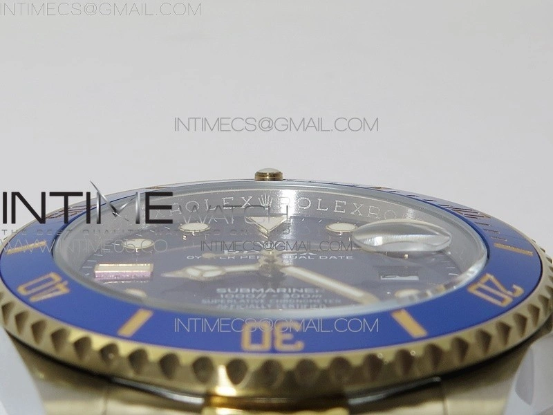 Submariner 41mm 126613 LB SS YG BP Best Edition Blue Dial on SS YG Bracelet SH3235
