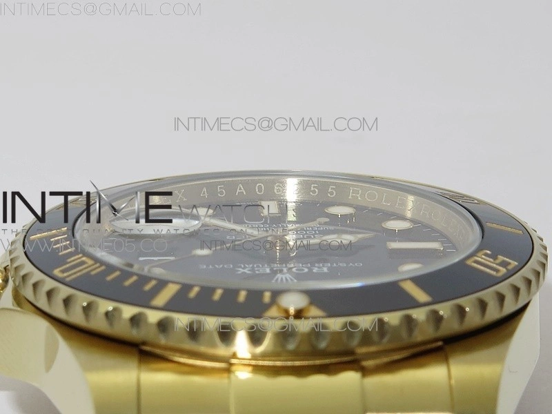 Submariner 41mm 126613 LN YG BP Best Edition Black Dial on YG Bracelet SH3235