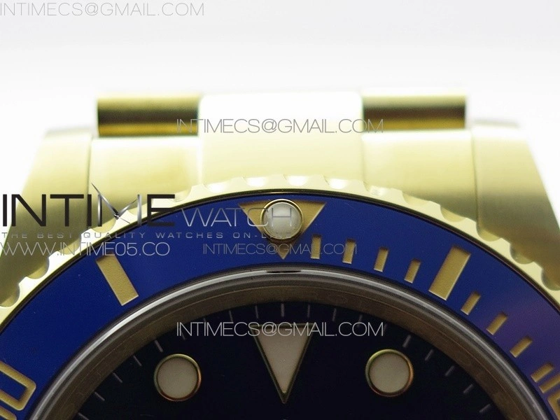 Submariner 41mm 126618 LB YG BP Best Edition Blue Dial on YG Bracelet SH3235