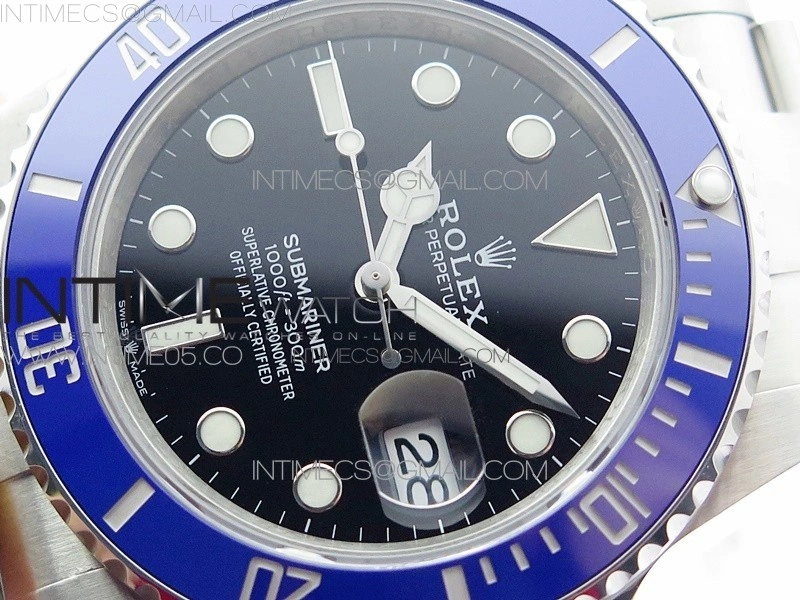 Submariner 41mm 126619 LB SS BP Best Edition Black Dial SH3235