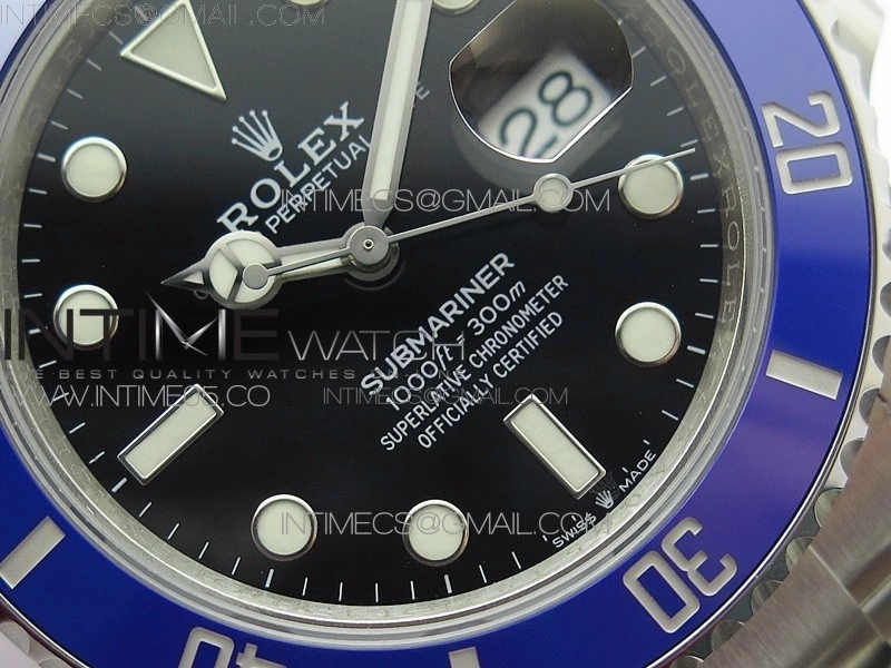 Submariner 41mm 126619 LB SS BP Best Edition Black Dial SH3235