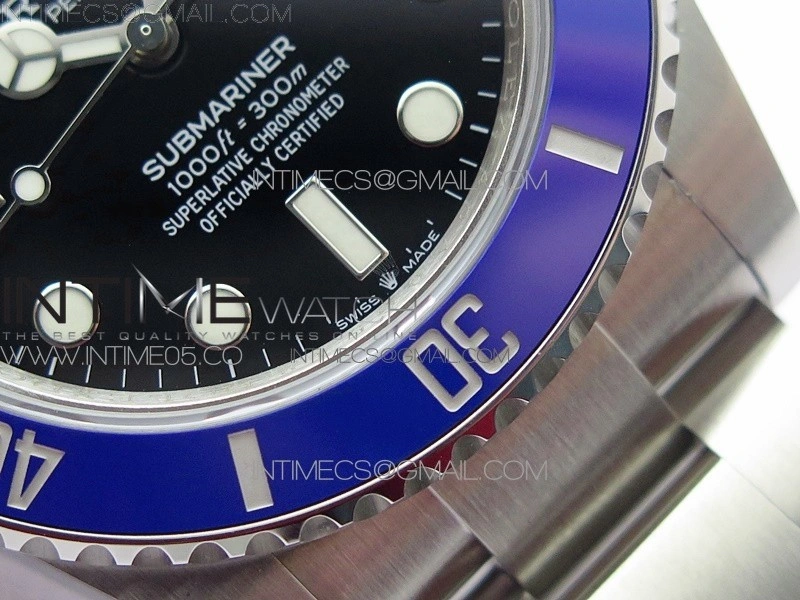 Submariner 41mm 126619 LB SS BP Best Edition Black Dial SH3235