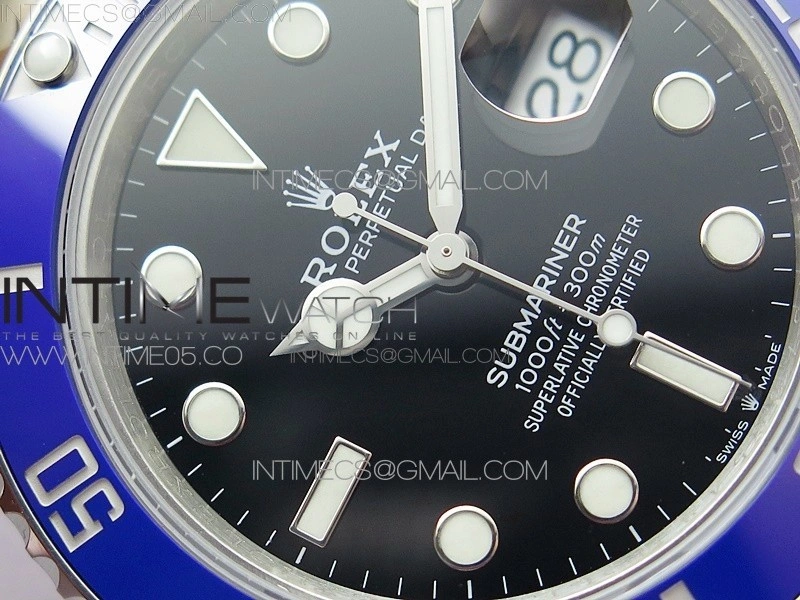 Submariner 41mm 126619 LB SS BP Best Edition Black Dial SH3235