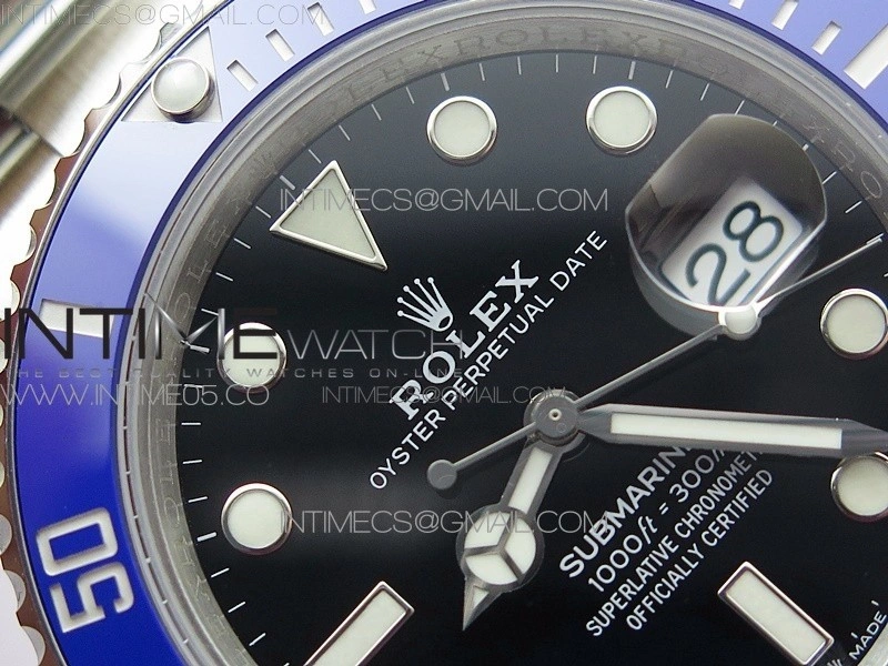 Submariner 41mm 126619 LB SS BP Best Edition Black Dial SH3235