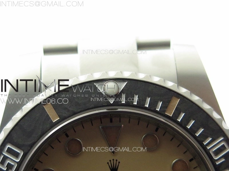 Submariner DIW Sandblasted VSF 1:1 Best Edition Brown Dial on SS Bracelet VS3135