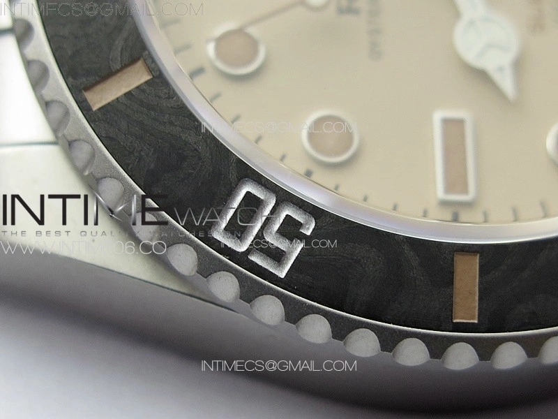 Submariner DIW Sandblasted VSF 1:1 Best Edition Brown Dial on SS Bracelet VS3135