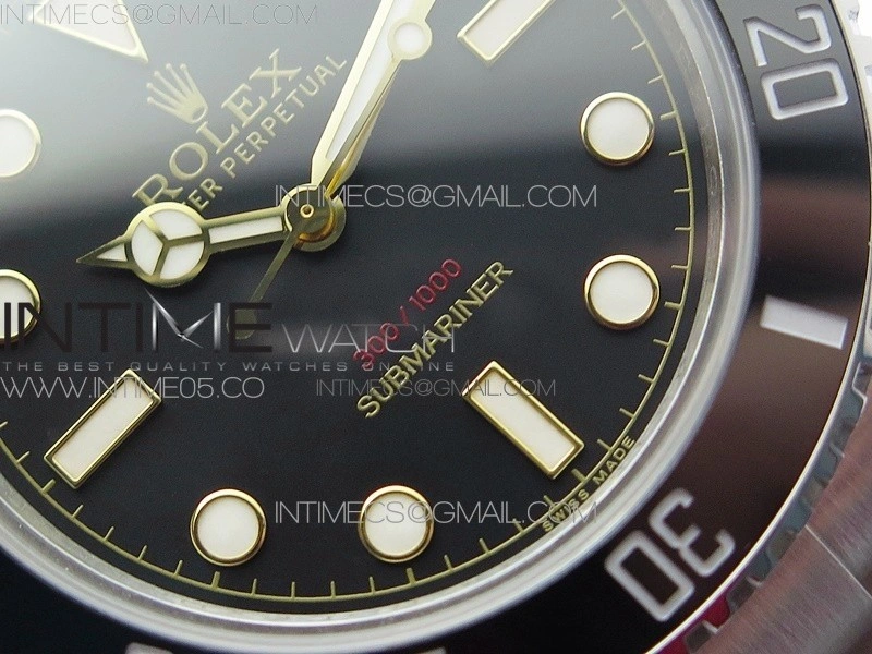 Submariner customized by Tempus Machina GMF Best Edition on SS Bracelet