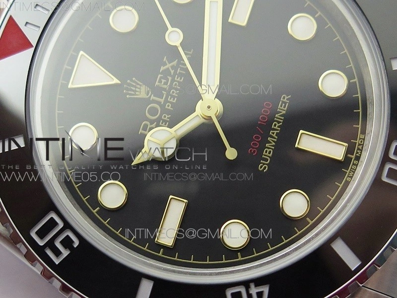 Submariner customized by Tempus Machina GMF Best Edition on SS Bracelet