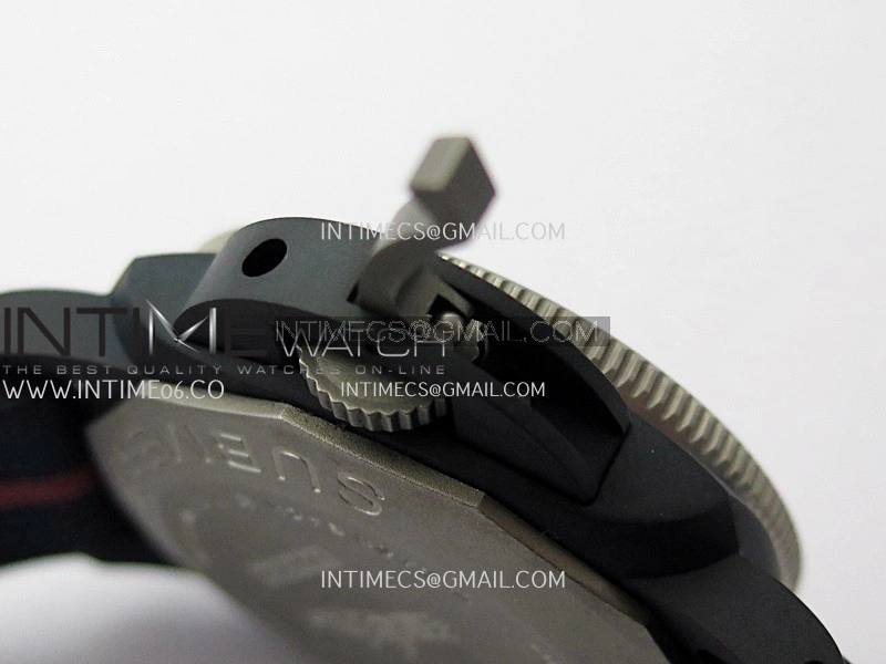 PAM1466 Luna Rossa Submersible 44mm Ceramic VSF 1:1 Best Edition Blue Dial On Blue Fabric Strap P900