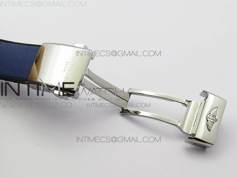 Super Ocean 1884 Heritage Blue Ceramic Bezel SS Blue Dial on A7750