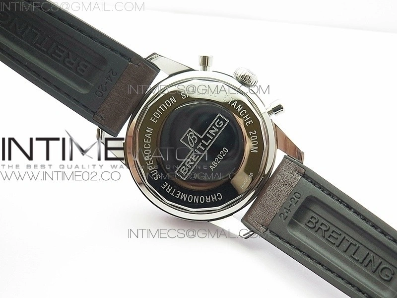 Super Ocean 1884 Heritage Brown Ceramic Bezel SS Brown Dial on A7750