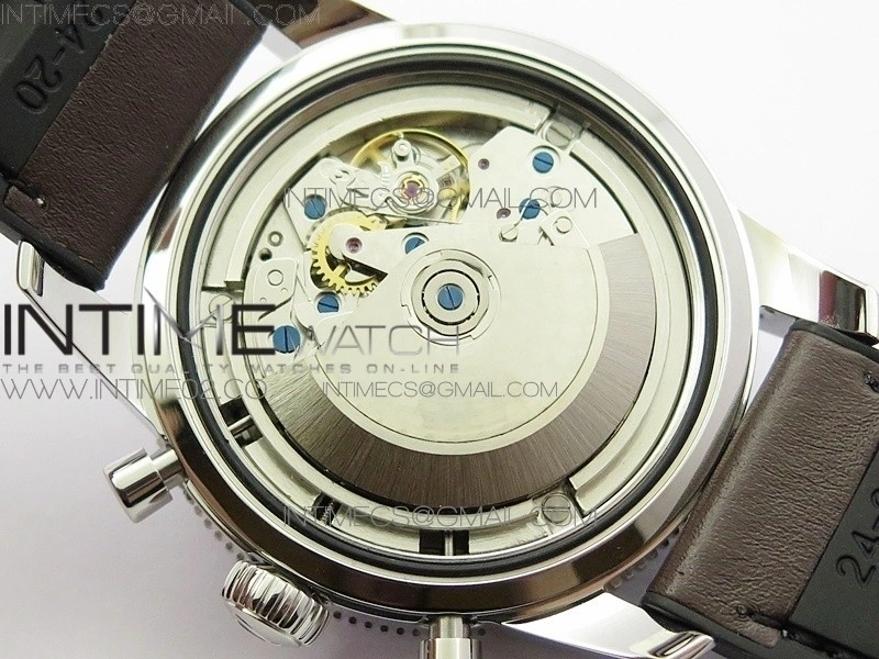 Super Ocean 1884 Heritage Brown Ceramic Bezel SS Brown Dial on A7750