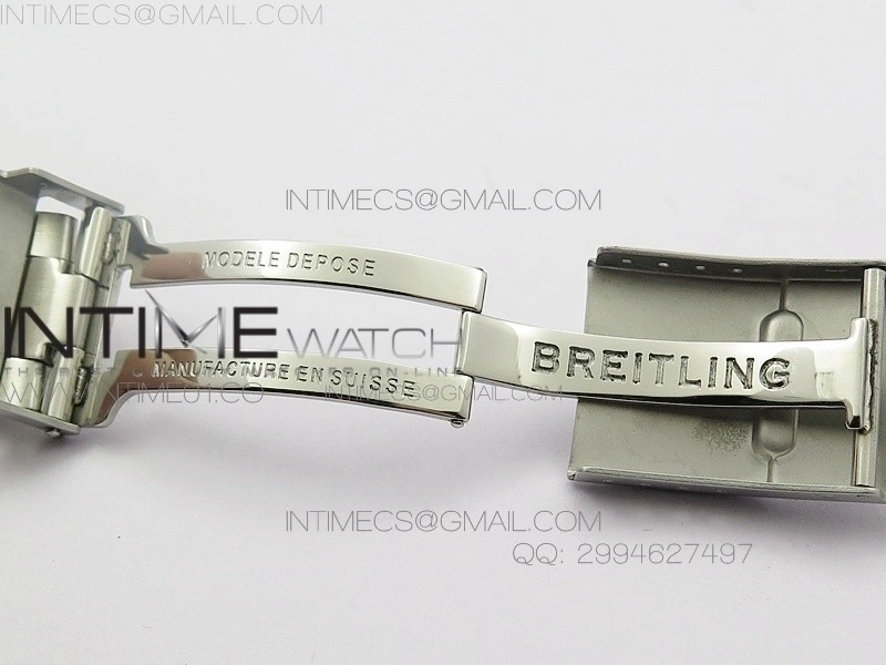 Super Ocean Steelfish SS Black Dial on SS Bracelet A7750