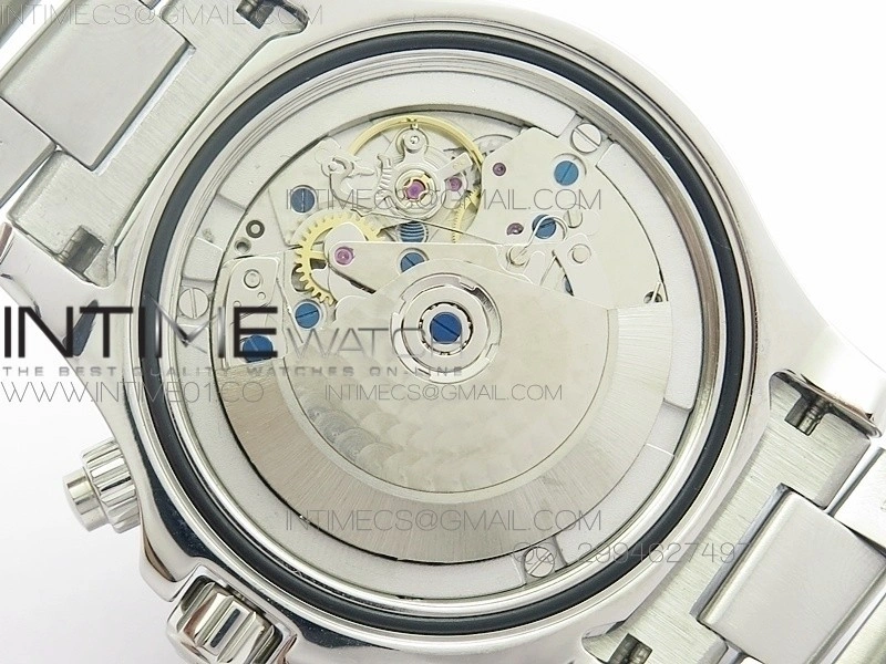 Super Ocean Steelfish SS Black Dial on SS Bracelet A7750
