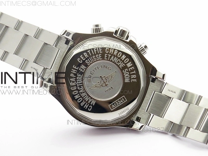 Super Ocean Steelfish SS Blue Dial on SS Bracelet A7750