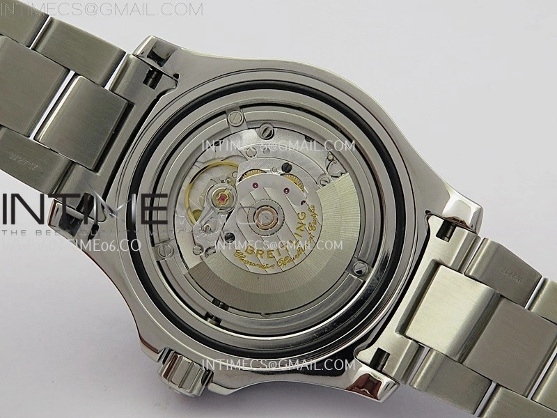 SuperOcean II 44mm TF 1:1 Best Edition Black Dial on SS Bracelet A2824