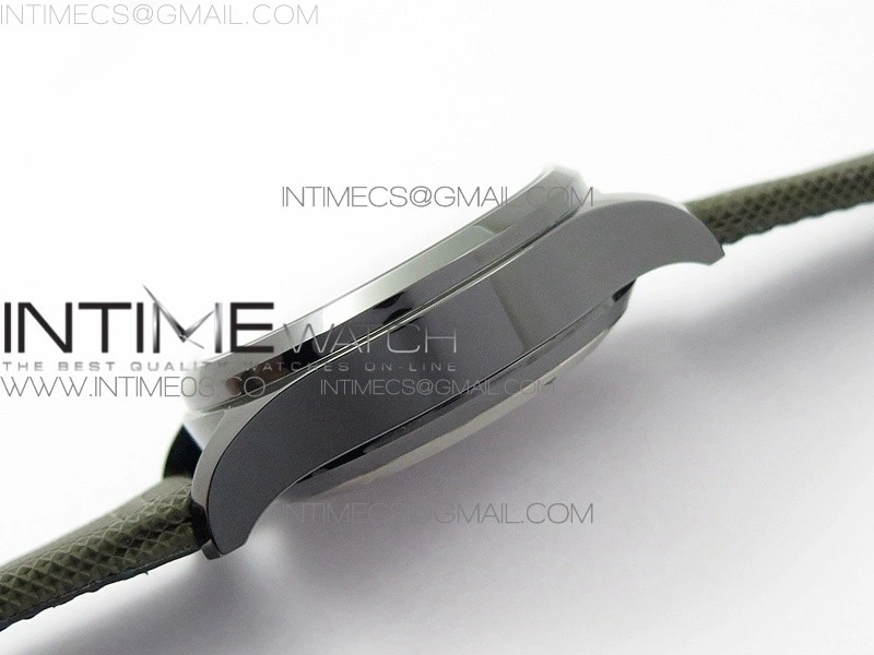 PILOT IW389001 ZF 1:1 Best Edition Ceramic Case Green Dial on Green Nylon Strap A7750