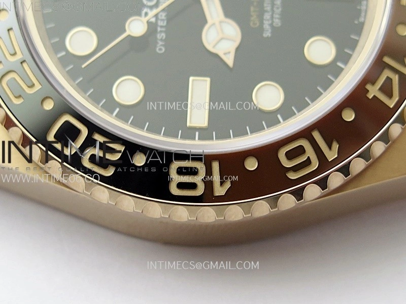GMT-Master II 126715 CHNR NTF 1:1 Best Edition on Black Dial RG Bracelet VR3285 CHS