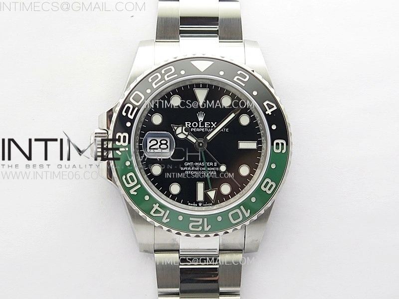 GMT Master II 126720 VTNR 904L SS C+F 1:1 Best Edition on Oyster Bracelet SH3285 CHS