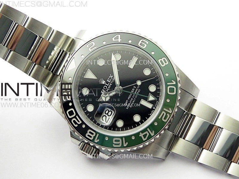 GMT Master II 126720 VTNR 904L SS C+F 1:1 Best Edition on Oyster Bracelet SH3285 CHS
