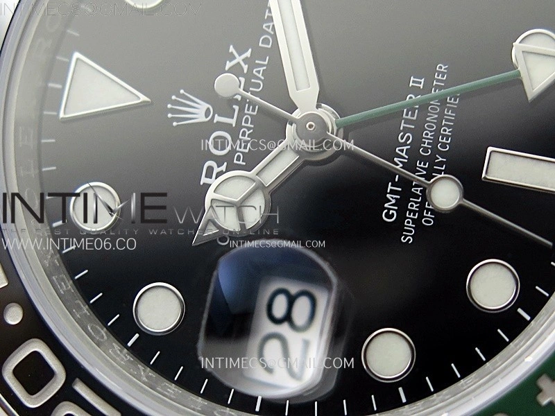 GMT Master II 126720 VTNR 904L SS C+F 1:1 Best Edition on Oyster Bracelet SH3285 CHS