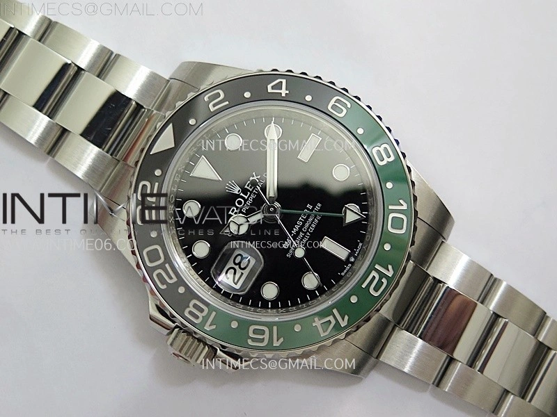 GMT Master II 126720 VTNR 904L SS C+F 1:1 Best Edition on Oyster Bracelet SH3285 CHS