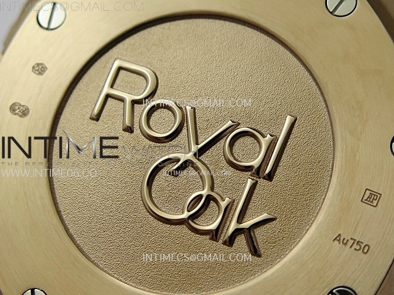 Royal Oak Chrono 26331ST RG IPF 1:1 Best Edition Blue Dial rose gold subdial on Blue Leather Strap A7750