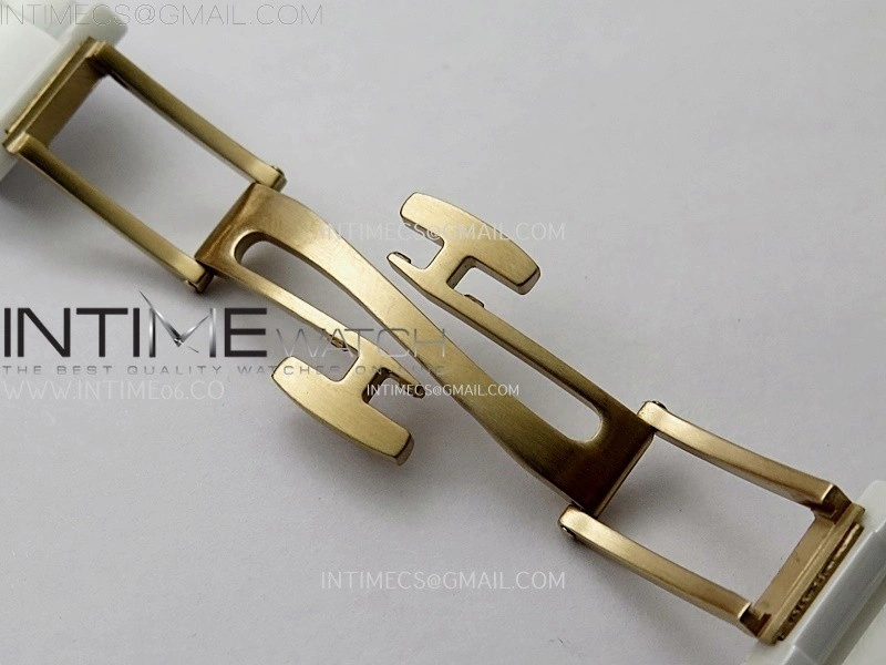 Daytona AET Solid White Ceramic Case and Bracelet N6F 1:1 Best Edition Green Dial On DD4801